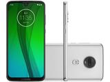 Smartphone Motorola G7 64GB Polar 4G - 4GB RAM Tela 6,24” Câm. Dupla + Câm. Selfie 8MP