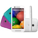 SmartPhone Motorola Moto E DTV Colors, Tela 4.3", Processador 1.2GHz, Android 4.4, Dual Chip, Desbloqueado, 4GB, 3G/Wi-Fi, Câmera 5MP, TV Digital - Br