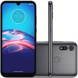 Smartphone Motorola Moto E6S 32GB 4G Tela 6.1" Câmera Dupla 13MP 2MP Frontal 5MP Cinza Titanium