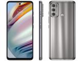 Smartphone Motorola Moto G60 128GB Prata 4G 4GB RAM Tela 6,8” Câm. Tripla + Selfie 32MP