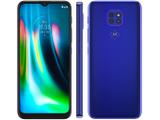Smartphone Motorola Moto G9 Play 64GB Azul Safira - 4G Octa-Core 4GB RAM 6,5” Câm. Tripla + Selfie 8MP