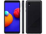 Smartphone Samsung Galaxy A01 Core 32GB Preto - Processador Quad-Core 2GB RAM Câm.8MP + Selfie 5MP