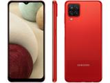 Smartphone Samsung Galaxy A12 64GB Vermelho 4G - Octa-Core 4GB RAM 6,5” Câm. Quádrupla + Selfie 8MP