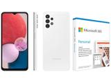 Smartphone Samsung Galaxy A13 128GB Branco 4G - Octa-Core + Microsoft 365 Personal Office 365 1TB