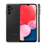 Smartphone Samsung Galaxy A13 64GB Preto 4G - Octa-Core 4GB RAM 6,6” Câm Quádrupla + Selfie 8MP