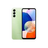 Smartphone Samsung Galaxy A14 128GB - VERDE, 5G, Câmera 50MP+2MP+2MP, Selfie 13MP, Processador Octa-core, RAM 4GB, Tela 6.6" 90Hz