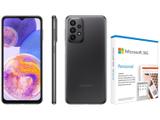 Smartphone Samsung Galaxy A23 128GB Preto 4G - Octa-Core + Microsoft 365 Personal Office 365 1TB