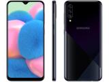 Smartphone Samsung Galaxy A30s 64GB Preto 4G - 4GB RAM Tela 6,4” Câm. Tripla + Câm. Selfie 16MP