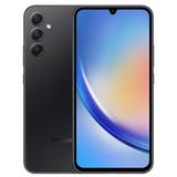 Smartphone Samsung Galaxy A34 5G Preto, 128GB, 6GB RAM e Câmera Tripla de 48MP +8MP + 5MP