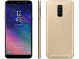 Smartphone Samsung Galaxy A6+ 64GB Dourado - Dual Chip 4G Câm. 16MP e 5MP + Selfie 24MP Flash