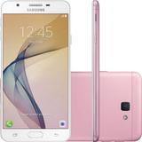 Smartphone Samsung Galaxy J5 Prime Dual Chip Tela 5" Quad-Core 32GB 4G Wi-Fi Câmera 13MP - Rosa
