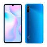 Smartphone Xiaomi Redmi 9A, Azul, Tela 6.53", 4G+WiFi, Android, Câm. Traseira 13MP e Frontal 5MP, 32GB