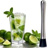 Socador Macerador Caipirinha Inox Amassador Barman Bar Limão - Home
