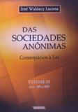 Sociedades anonimas, das - 3 vols. - Renovar