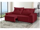 Sofá Retrátil e Reclinável 3 Lugares Suede - Apolo American Comfort