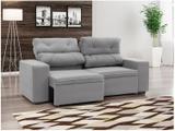 Sofá Retrátil e Reclinável 3 Lugares Suede - Phormatta Evolution Somopar