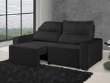 Sofá Retrátil Reclinável 3 Lugares Suede Elegance - American Confort