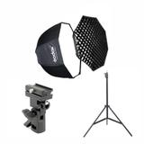Softbox Octogonal 80cm com Grid para Flash - Godox