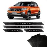 Soleira Diamante T-Cross 2019/2020 Vw Com Protetor De Porta - Sportinox