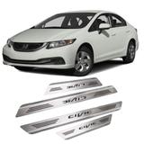 Soleira New Civic 12 a 15 Aço Inox Escovado - Mult engates