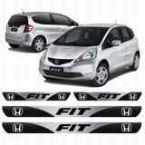 Soleira Resinada Personalizada para Honda Fit