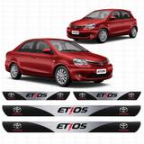 Soleira Resinada Personalizada para Toyota Etios