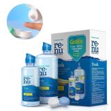 Solução Multiuso Limpa de Lentes De Contato Estojo para Lentes 475ml 20h - Bausch + lomb