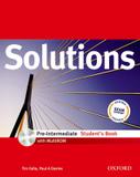 Solutions pre-intermediate sb with cd-rom - 1st ed - Oxford university