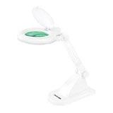 Solver lupa de bancada hl-200 led 3x+12x bivolt automático