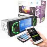 Som Automotivo Exbom MPCC-D40A Bluetooth Tela LCD 4" MP5 Entradas USB/Aux/SD