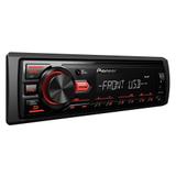 Som Automotivo Pioneer USB Rádio FM 1 Din 23W RMS - MVH-98UB