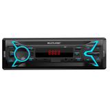 Som Automotivo Pop 1 Din MP3 4x25W RMS Rádio FM + Entrada Cartão SD + USB + AUX Multilaser - P3335