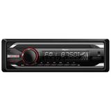 Som Automotivo Quatro Rodas com CD. MP3 Player. Rádio FM. Entradas USB. SD e Auxiliar MTC6614