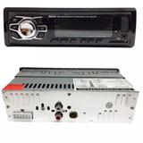 Som Automotivo Radio Fm Mp3 Mp4 Player Bluetooth Usb Cartão SD MMC HW26248A - Hamy