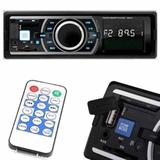 Som Automotivo Rádio Fm Mp3 Usb Sd Tiger Auto C/ Controle