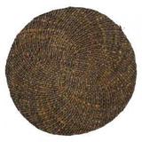Sousplat de Fibra Natural Marrom 38 cm - Decorafast