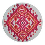 Sousplat de madeira tie-dye rosa - Btc decor