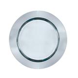 Sousplat em aço inox Uny Gift Platinum 30cm