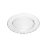 Sousplat em Cristal Pearl Clear 31,5cm - Wolff