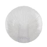 Sousplat Folhagem Em Vidro D33Cm Transparente - 24762 - L hermitage