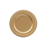 Sousplat galles dots Copa Cia 33cm gold