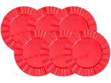 Sousplat Plástico Redondo Bon Gourmet Cook 30295 - 30295 6 Peças
