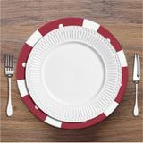 Sousplat Poker Bordo - Prego e martelo