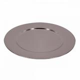 Sousplat Prateado 33cm - Btc