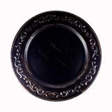 Sousplat Redondo Preto Modelo Real Black Haüskaft - Hauskraft