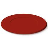 Sousplat Redondo Tramontina Vermelho