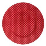Sousplat Tramado Copa Vermelho