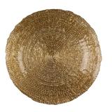 Sousplat Tronco 33 Cm Champanhe - L hermitage