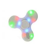 Spinner Anti Strees Com Led E Bluetooth - Cor Branca - Fidget
