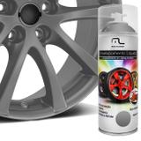 Spray Envelopamento Liquido Prata 400ml Multilaser Au423 Plástico Metal Lataria Rodas